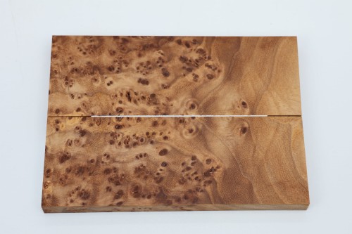 Wiąz Kaukaski Caucasian Elm czeczot burl stabilizowane drewno na rękojeść noża okładki drewniane stabilized wood for knifes