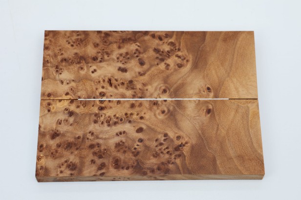 Wiąz Kaukaski Caucasian Elm czeczot burl stabilizowane drewno na rękojeść noża okładki drewniane stabilized wood for knifes