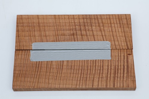 Lipa fala flame linden lime tree brązowe stabilizowane drewno na rękojeść noża okładki drewniane stabilized wood for knifes