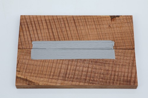 Lipa fala flame linden lime tree brązowe stabilizowane drewno na rękojeść noża okładki drewniane stabilized wood for knifes