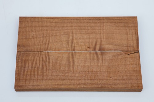 Lipa fala flame linden lime tree brązowe stabilizowane drewno na rękojeść noża okładki drewniane stabilized wood for knifes