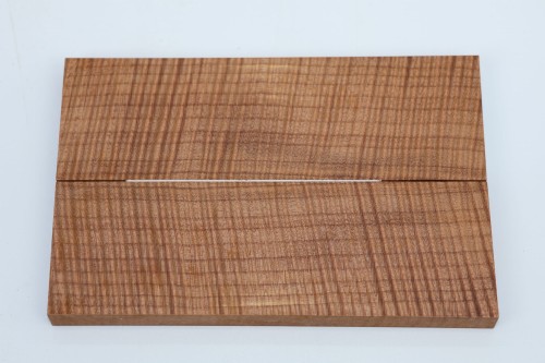 Lipa fala flame linden lime tree brązowe stabilizowane drewno na rękojeść noża okładki drewniane stabilized wood for knifes