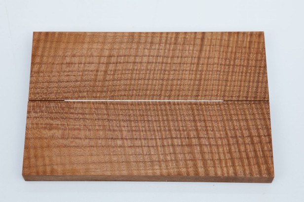 Lipa fala flame linden lime tree brązowe stabilizowane drewno na rękojeść noża okładki drewniane stabilized wood for knifes