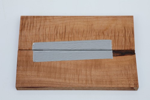 Lipa fala flame linden lime tree brązowe stabilizowane drewno na rękojeść noża okładki drewniane stabilized wood for knifes