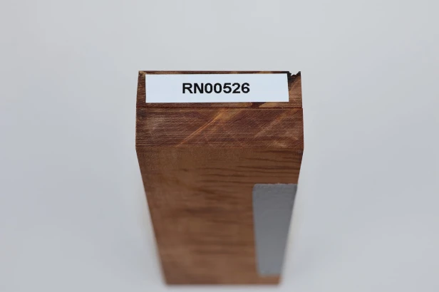 Lipa fala flame linden lime tree brązowe stabilizowane drewno na rękojeść noża okładki drewniane stabilized wood for knifes