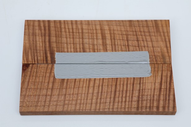 Lipa fala flame linden lime tree brązowe stabilizowane drewno na rękojeść noża okładki drewniane stabilized wood for knifes