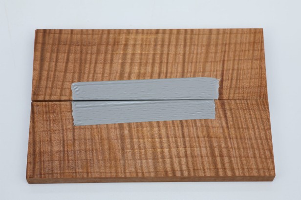 Lipa fala flame linden lime tree brązowe stabilizowane drewno na rękojeść noża okładki drewniane stabilized wood for knifes