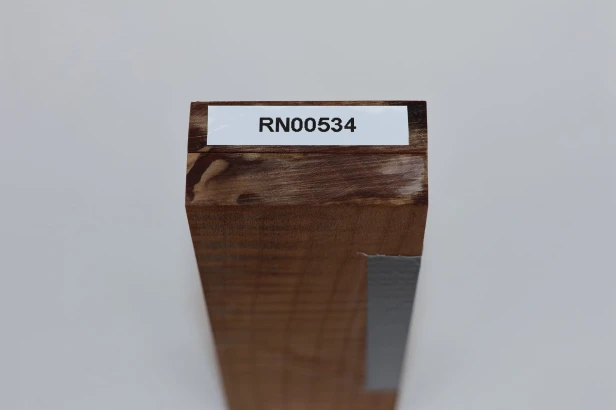 Lipa fala flame linden lime tree brązowe stabilizowane drewno na rękojeść noża okładki drewniane stabilized wood for knifes