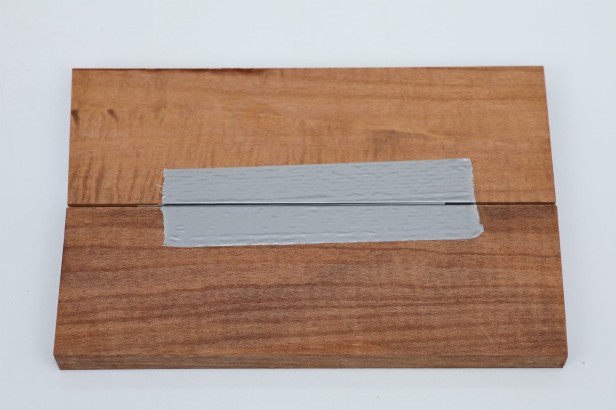 Lipa fala flame linden lime tree brązowe stabilizowane drewno na rękojeść noża okładki drewniane stabilized wood for knifes