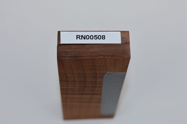 Lipa fala flame linden lime tree brązowe stabilizowane drewno na rękojeść noża okładki drewniane stabilized wood for knifes