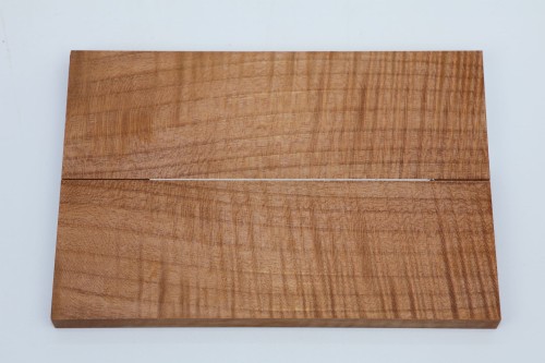 Lipa fala flame linden lime tree brązowe stabilizowane drewno na rękojeść noża okładki drewniane stabilized wood for knifes