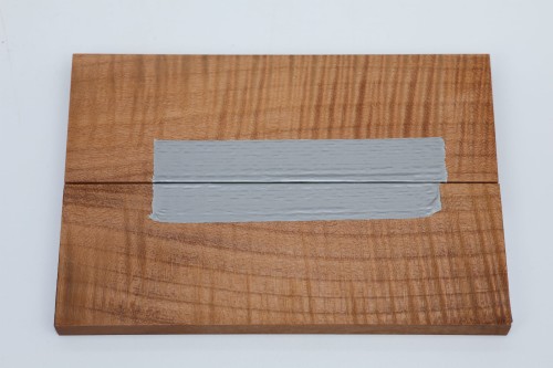 Lipa fala flame linden lime tree brązowe stabilizowane drewno na rękojeść noża okładki drewniane stabilized wood for knifes