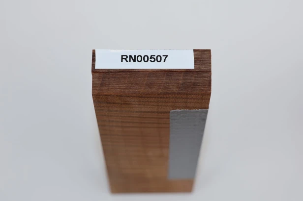 Lipa fala flame linden lime tree brązowe stabilizowane drewno na rękojeść noża okładki drewniane stabilized wood for knifes