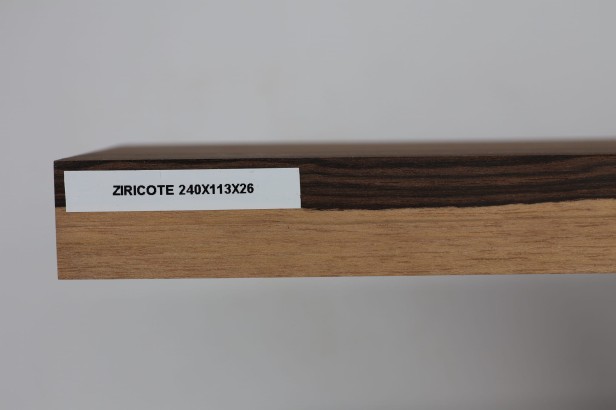 Ziricote drewno na biżuterię