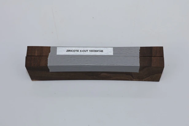 Ziricote X-CUT drewno na rękojeść okładki drewniane