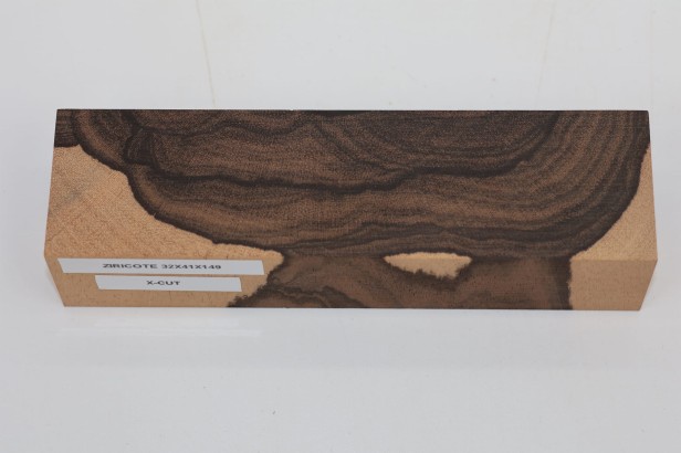 Ziricote X-CUT drewno na rękojeść noża