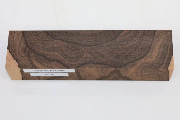 Ziricote X-CUT drewno na rękojeść noża