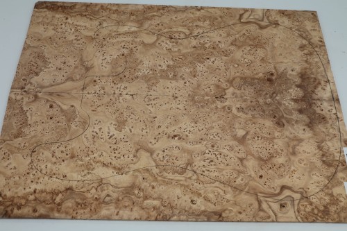 Wiąz Kaukaski Caucasian Elm drewniany top na gitarę guitar top