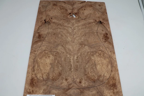 Wiąz Kaukaski Caucasian Elm drewniany top na gitarę guitar top