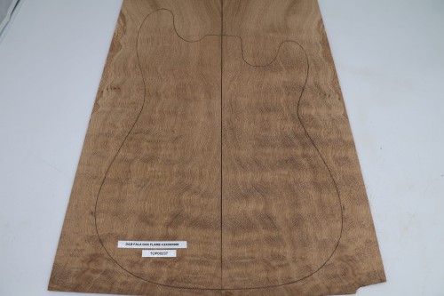 Dąb fala Oak flame drewniany top na gitarę guitar top