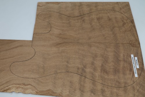 Dąb fala Oak flame drewniany top na gitarę guitar top