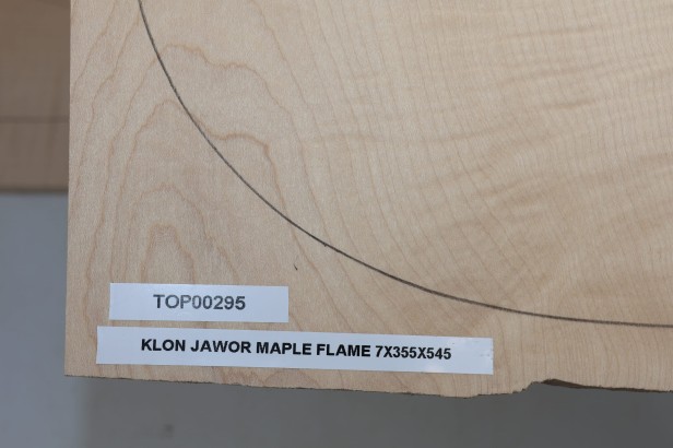 Klon Jawor Maple Flame drewniany top na gitarę guitar top