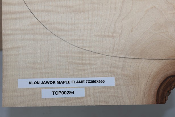 Klon Jawor Maple Flame drewniany top na gitarę guitar top