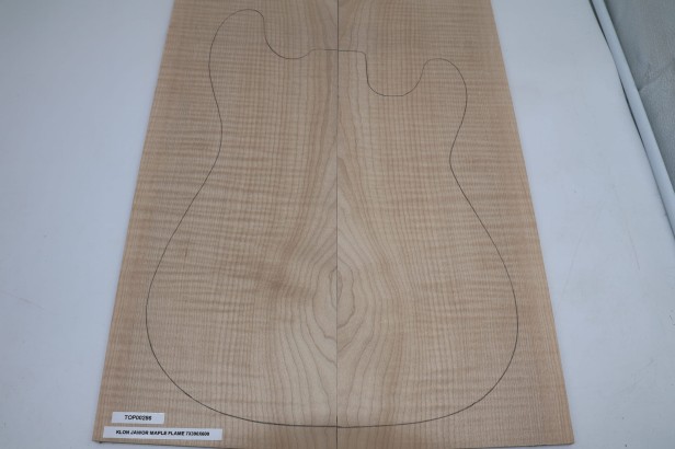 Klon Jawor Maple Flame drewniany top na gitarę guitar top
