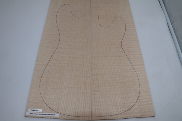 Klon Jawor Maple Flame drewniany top na gitarę guitar top