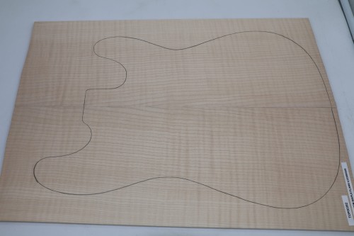 Klon Jawor Maple Flame drewniany top na gitarę guitar top