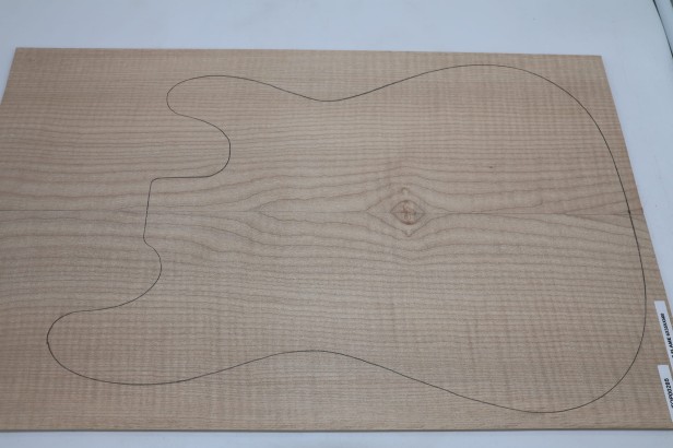 Klon Jawor Maple Flame drewniany top na gitarę guitar top