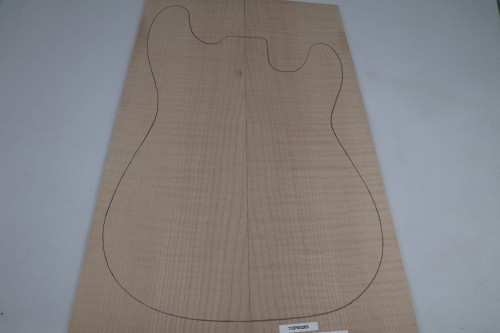 Klon Jawor Maple Flame drewniany top na gitarę guitar top