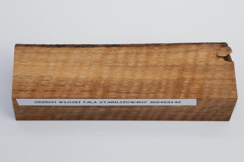 Orzech włoski fala Flame Walnut Wood stabilizowane drewno na rękojeść noża stabilized wood for knifes