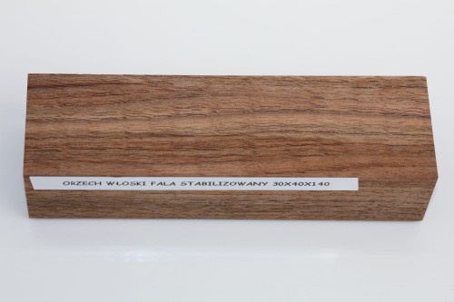 Orzech włoski fala Flame Walnut Wood stabilizowane drewno na rękojeść noża stabilized wood for knifes