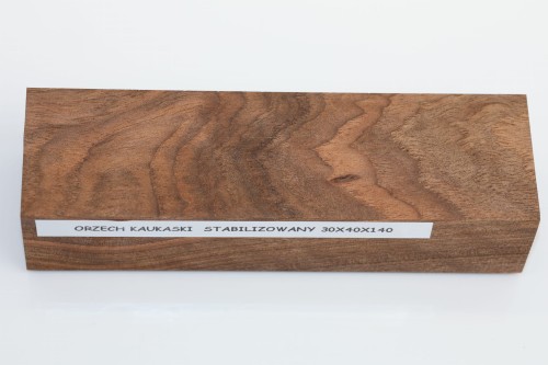 Orzech Kaukaski Caucasian Walnut stabilizowane drewno na rękojeść noża stabilized wood for knifes