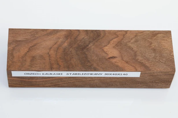 Orzech Kaukaski Caucasian Walnut stabilizowane drewno na rękojeść noża stabilized wood for knifes