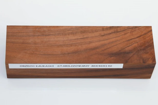 Orzech Kaukaski Caucasian Walnut stabilizowane drewno na rękojeść noża stabilized wood for knifes