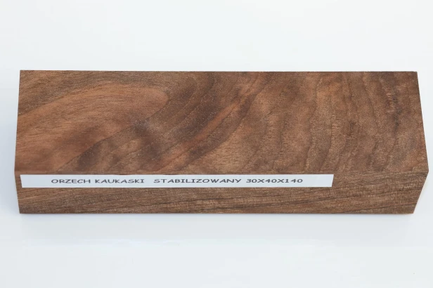 Orzech Kaukaski Caucasian Walnut stabilizowane drewno na rękojeść noża stabilized wood for knifes
