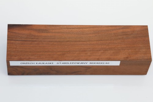 Orzech Kaukaski Caucasian Walnut stabilizowane drewno na rękojeść noża stabilized wood for knifes