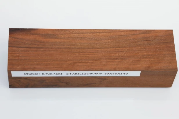 Orzech Kaukaski Caucasian Walnut stabilizowane drewno na rękojeść noża stabilized wood for knifes