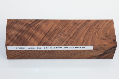 Orzech Kaukaski Caucasian Walnut stabilizowane drewno na rękojeść noża stabilized wood for knifes