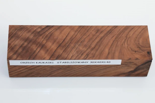 Orzech Kaukaski Caucasian Walnut stabilizowane drewno na rękojeść noża stabilized wood for knifes