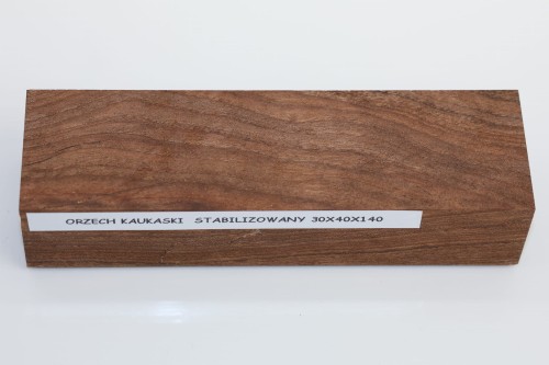 Orzech Kaukaski Caucasian Walnut stabilizowane drewno na rękojeść noża stabilized wood for knifes