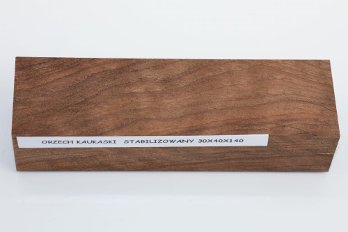 Orzech Kaukaski Caucasian Walnut stabilizowane drewno na rękojeść noża stabilized wood for knifes