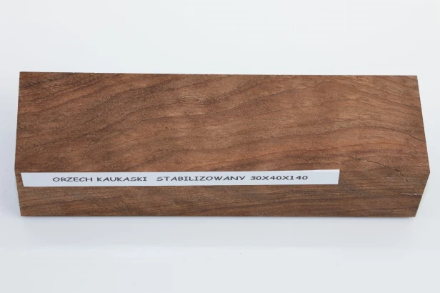 Orzech Kaukaski Caucasian Walnut stabilizowane drewno na rękojeść noża stabilized wood for knifes