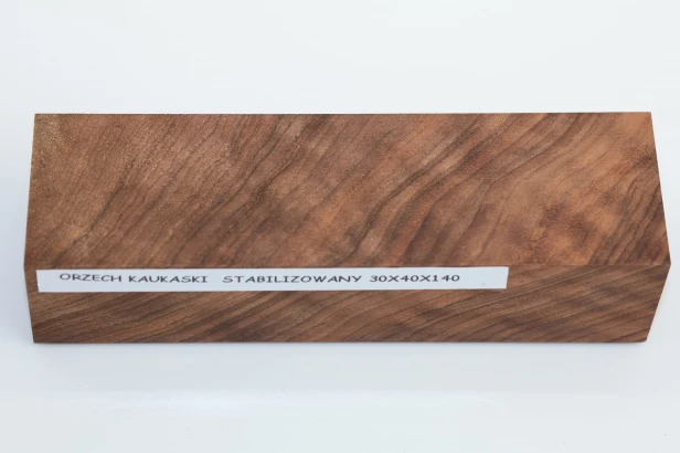 Orzech Kaukaski Caucasian Walnut stabilizowane drewno na rękojeść noża stabilized wood for knifes