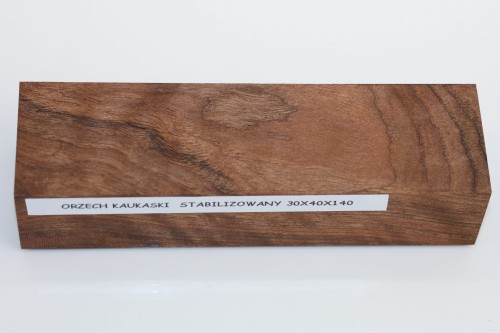 Orzech Kaukaski Caucasian Walnut stabilizowane drewno na rękojeść noża stabilized wood for knifes