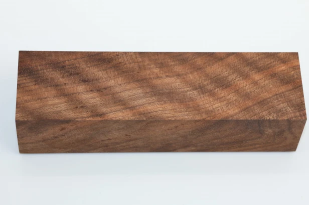 Orzech Kaukaski fala Flame Caucasian Walnut stabilizowane drewno na rękojeść noża stabilized wood for knifes