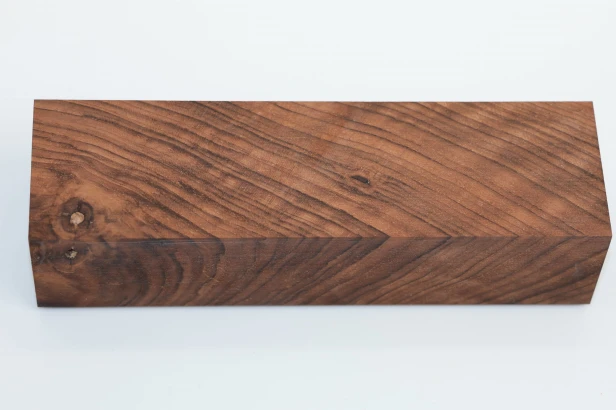 Orzech Kaukaski fala Flame Caucasian Walnut stabilizowane drewno na rękojeść noża stabilized wood for knifes