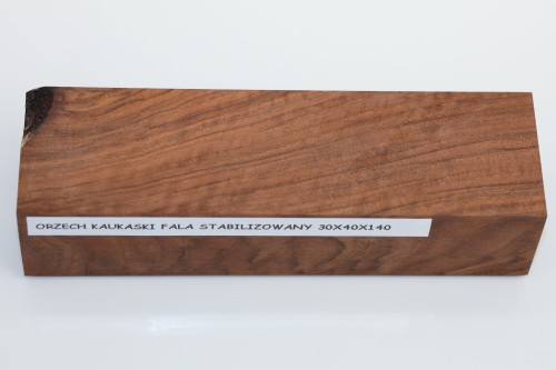 Orzech Kaukaski fala Flame Caucasian Walnut stabilizowane drewno na rękojeść noża stabilized wood for knifes